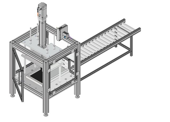 CAD design work for a special-purpose machine at Koob Testsystems.