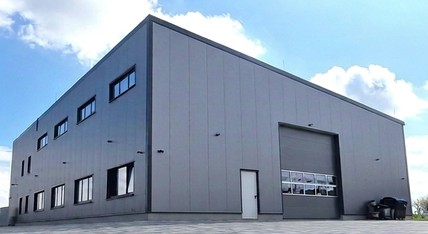 The Koob Testsystems GmbH company building in Grabfeld.